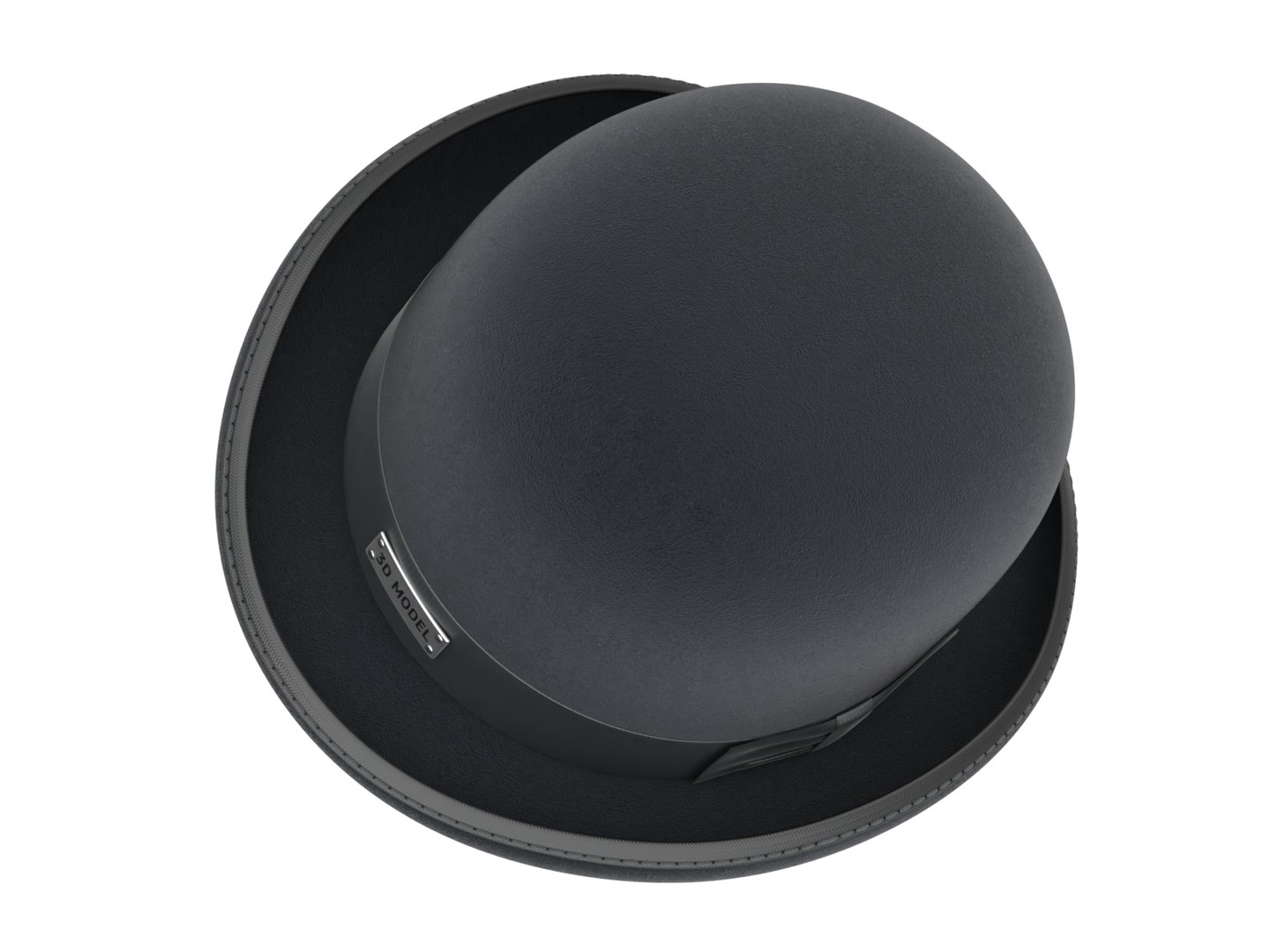 Bowler Hat 3D https://p.turbosquid.com/ts-thumb/vd/MYxKSc/mM/bowlerhat09/png/1699711118/1920x1080/fit_q87/4ec7591396d65173b726e941f25a7157450235dc/bowlerhat09.jpg