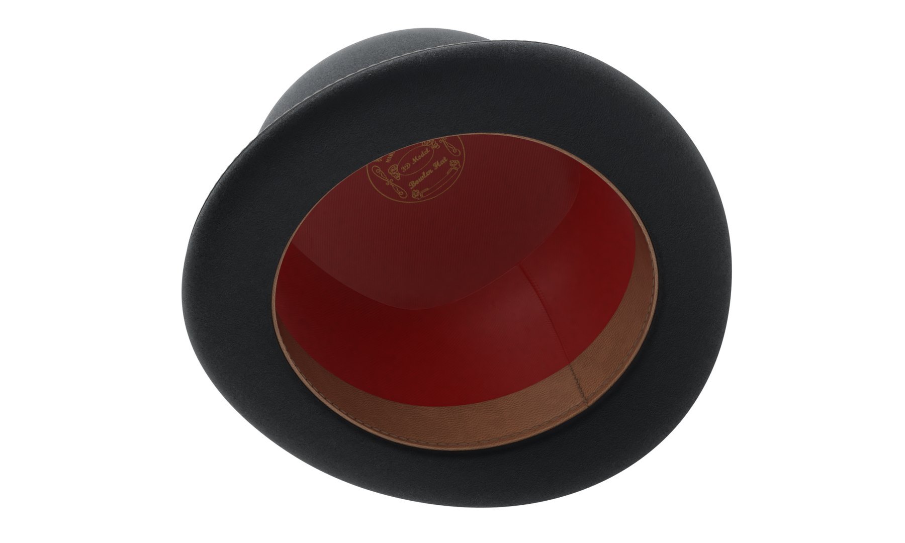 Bowler Hat 3D https://p.turbosquid.com/ts-thumb/vd/MYxKSc/wu/bowlerhatts05/png/1699711107/1920x1080/fit_q87/136015fb916aa6a9e3bcf3af7f238f85674b4b4a/bowlerhatts05.jpg