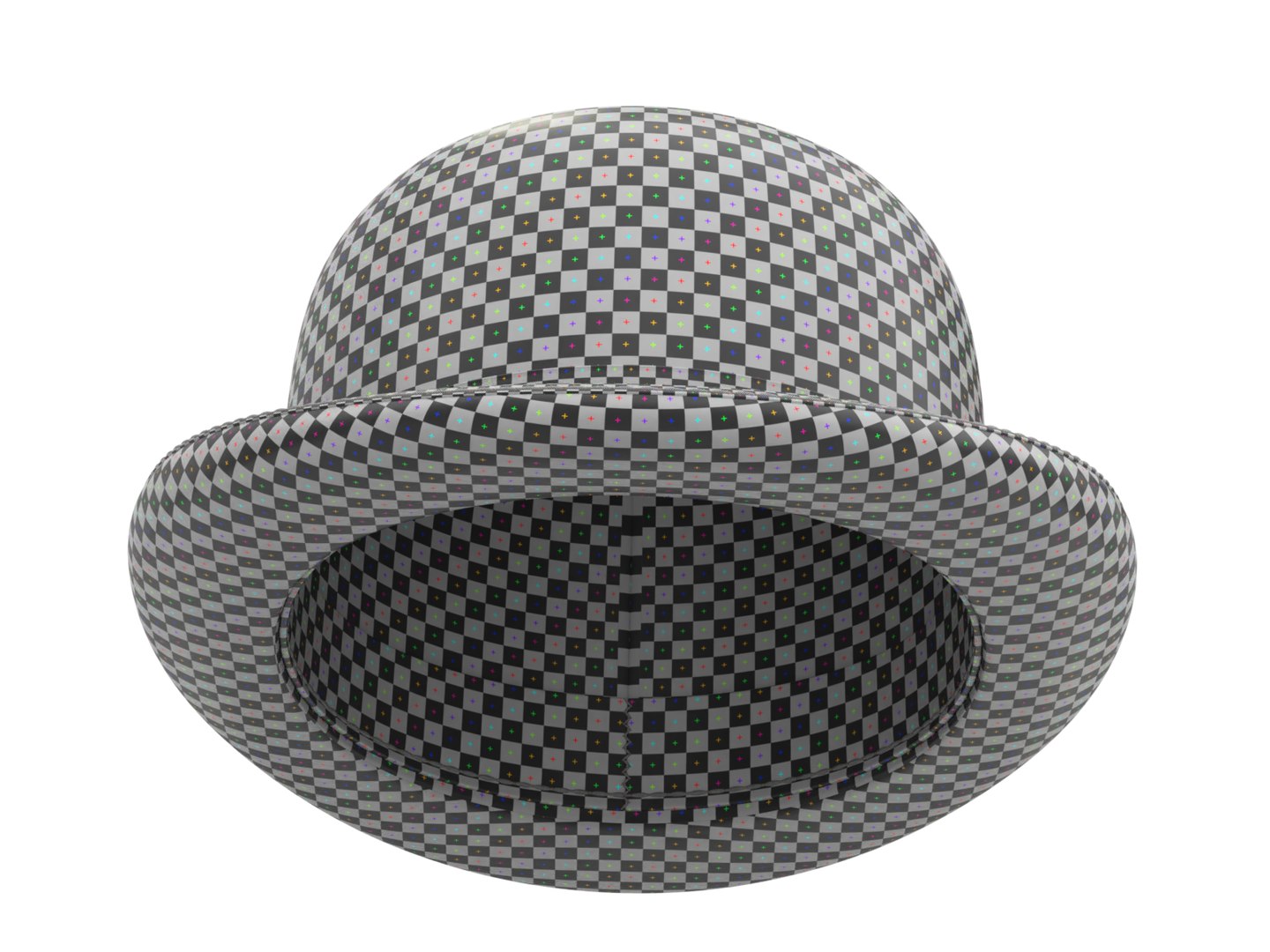 Bowler Hat 3D https://p.turbosquid.com/ts-thumb/vd/MYxKSc/xE/bowlerhat12/png/1699711128/1920x1080/fit_q87/1562faf425e30ebd52d06093e68a7bfb5ba9dd35/bowlerhat12.jpg