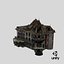 Old Spooky Mansion 3D model