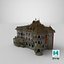 Old Spooky Mansion 3D model