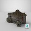 Old Spooky Mansion 3D model