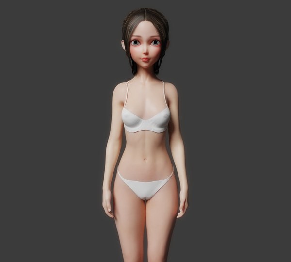 body rig animation cartoons 3D