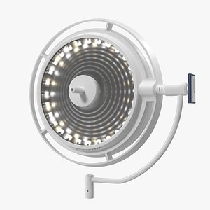 3D led surgical light model