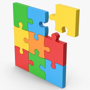 Colored Puzzle model
