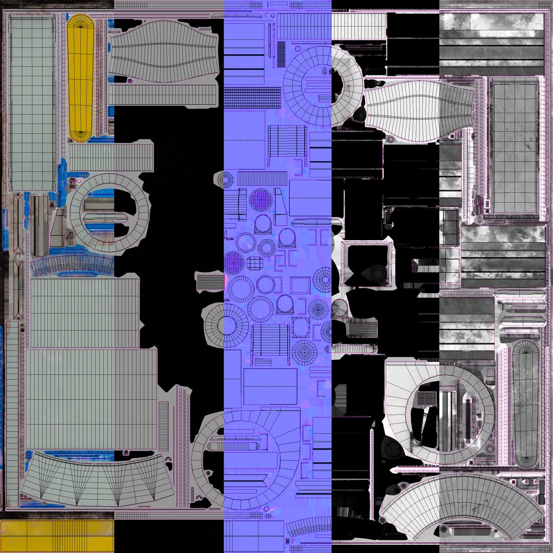 Collection Ventilation Systems Model - TurboSquid 2196525