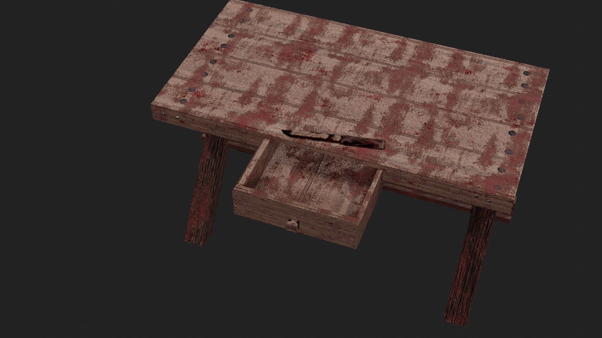 3D Dark Artifacts Bundle Bloodbound Blade Slaughter Table - TurboSquid ...
