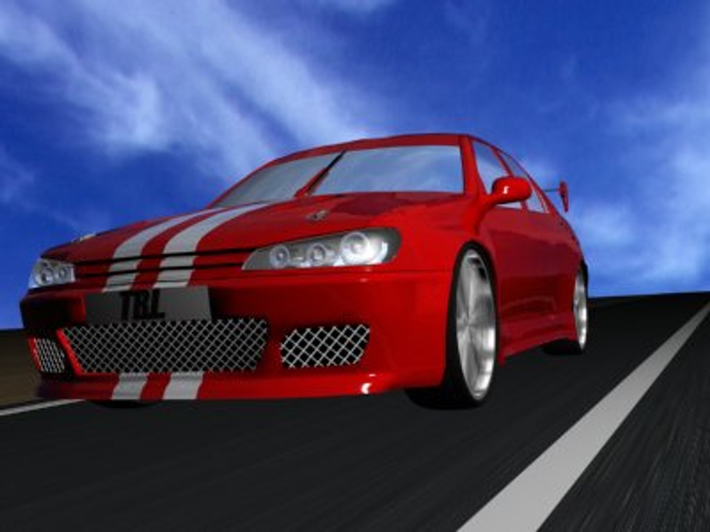 406 Rims Tbl 3d Model