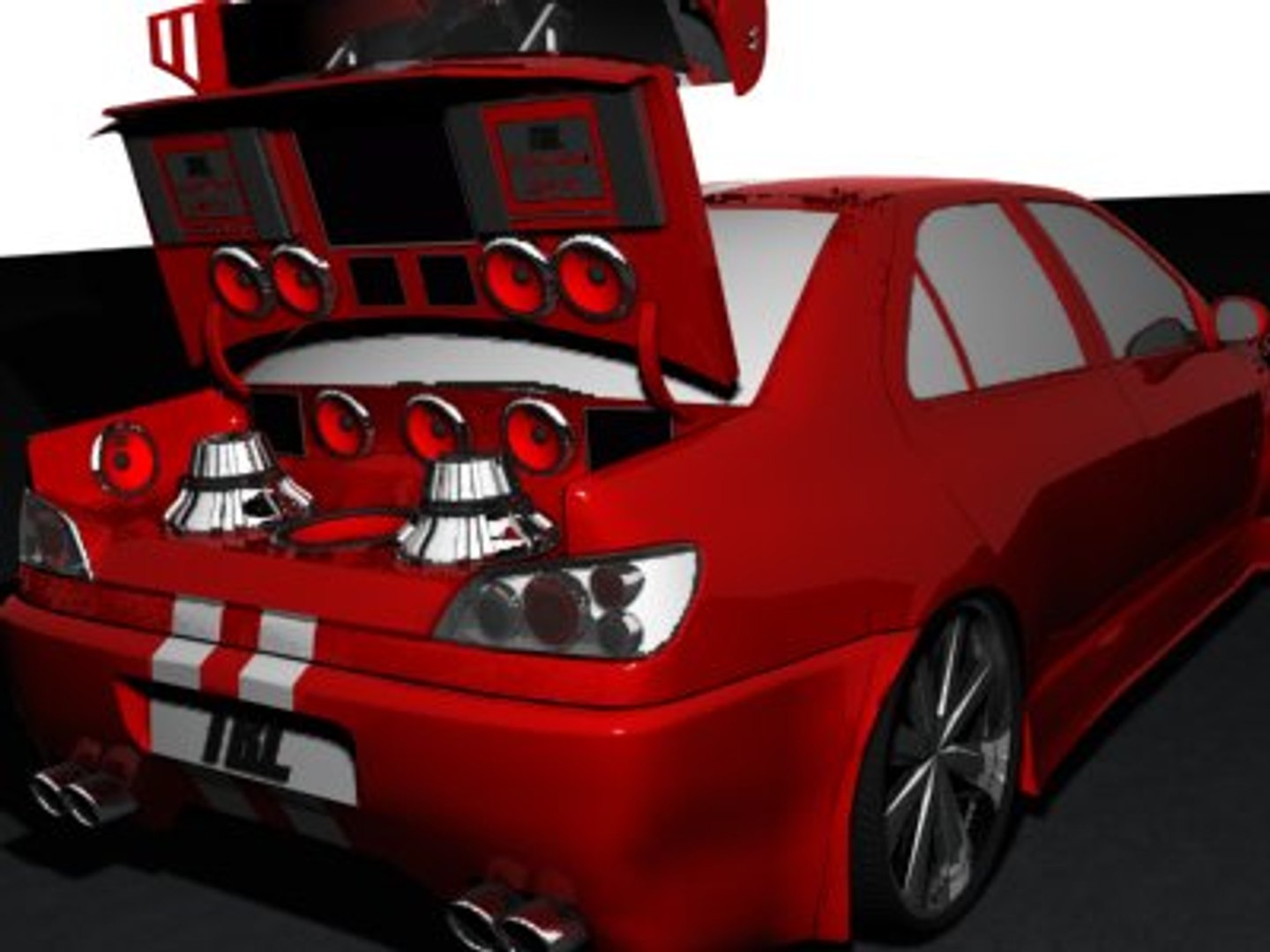 406 Rims Tbl 3d Model