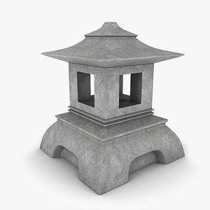 Japanese stone lantern
