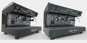 3D model Coffe machinewithTexture
