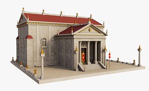 3D Ancient Roman Building