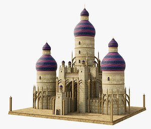 3D Fantasy Orient Castle