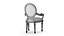 Black Velvet Dinning Chair 3D model