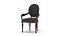 Black Velvet Dinning Chair 3D model