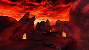 Craters mountains Grand Canyon Hell's Canyon sea of fire