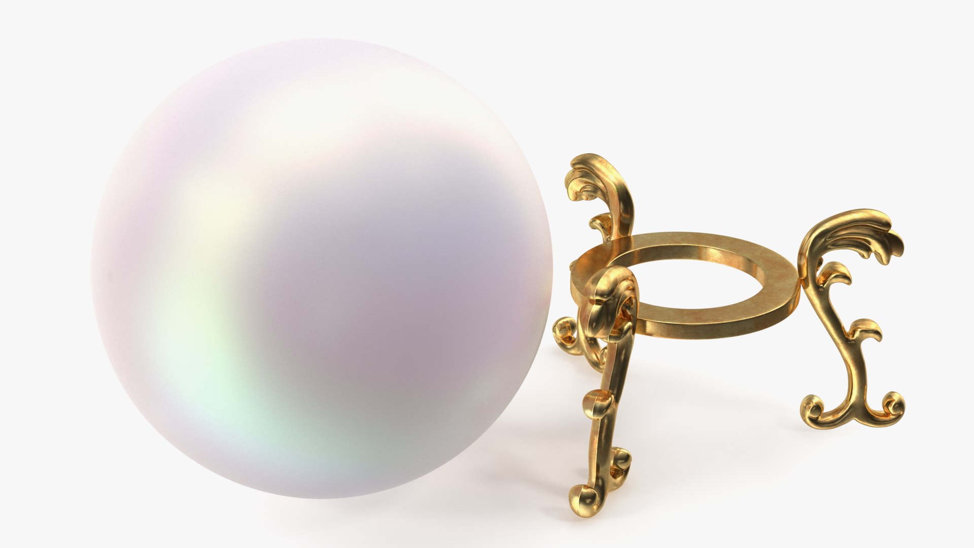 Pearl Sphere Souvenir 3D Model - TurboSquid 2021249