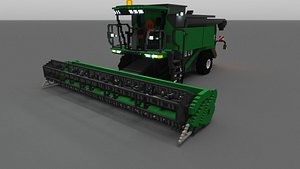 3D voxel combine-harvester vox