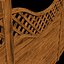 Wood garden fences