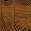 Wood garden fences
