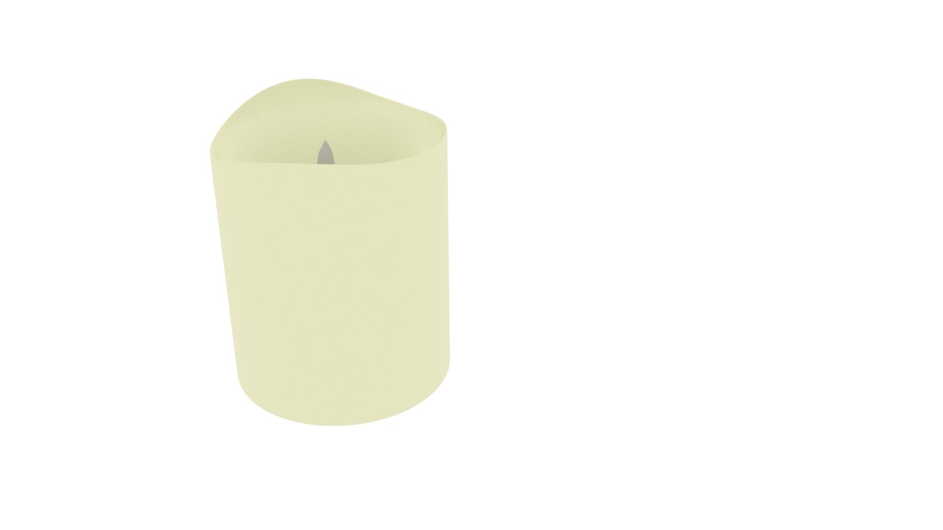 3D Led Candle Model - TurboSquid 1696610