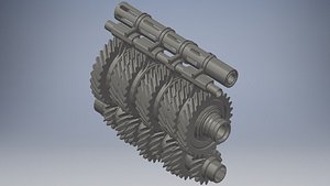 Vehicle Transmission  3d model 3D model