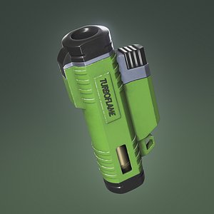 turboflame military lighter 3d 3ds