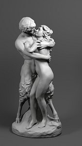 3D greek pan - god