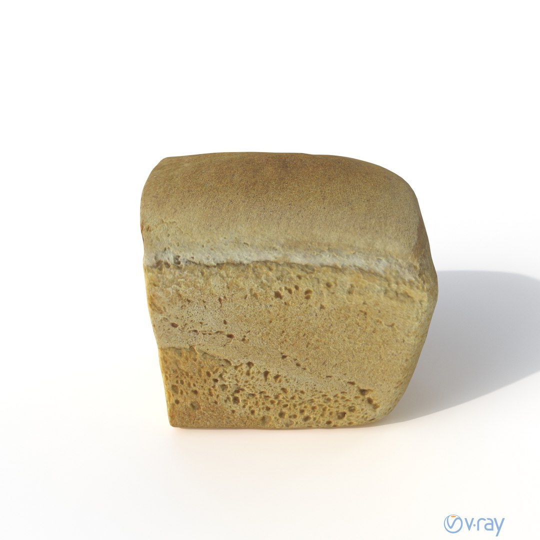 3D Bread Photogrammetry Arnold - TurboSquid 1212674