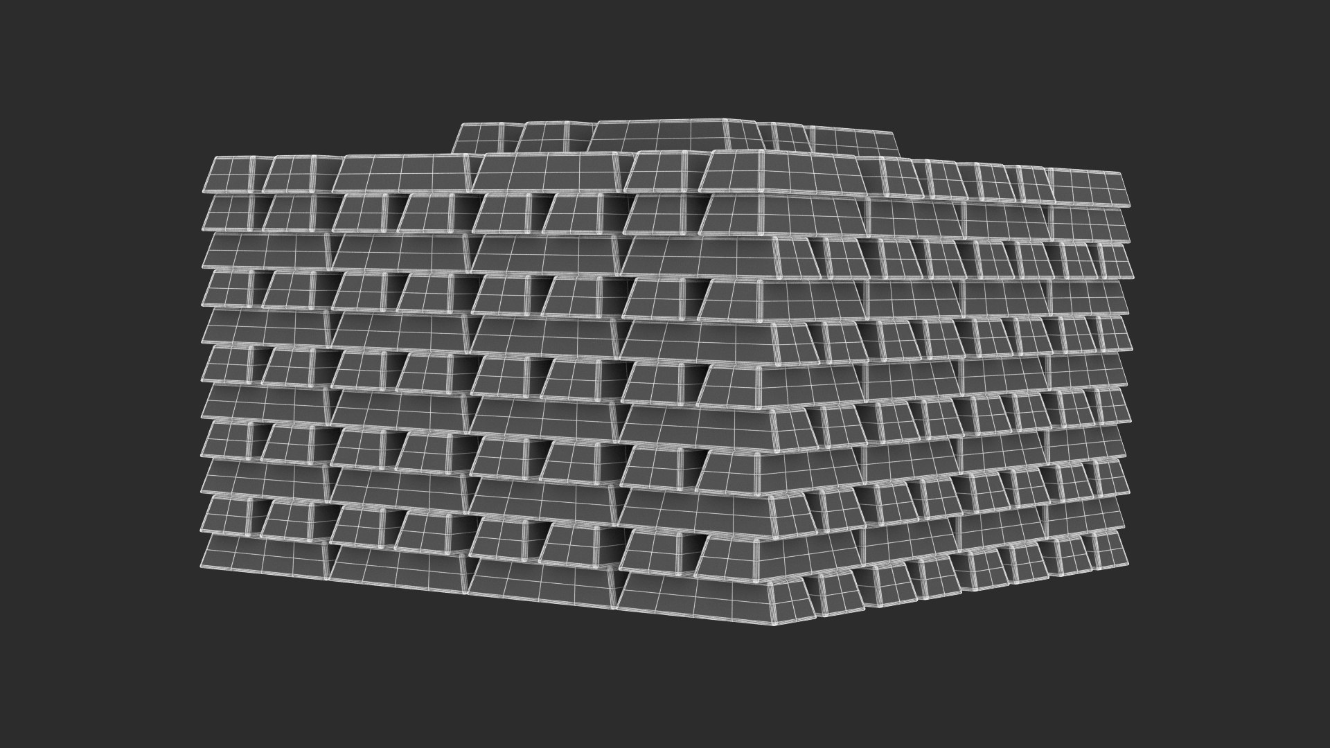 Gold Bar Big Stack 3D model https://p.turbosquid.com/ts-thumb/ve/FZHkSU/kS/wire4bigstack/png/1725658580/1920x1080/fit_q87/c0ba5286e2a87828e5b965e73f161616a1ca46d9/wire4bigstack.jpg