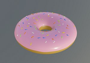 donut 3D model