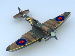 second fighter 3d model