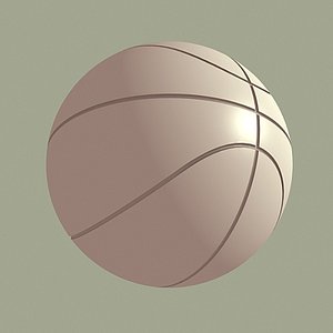 basketball b ball 3d model