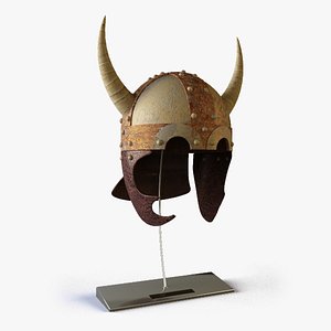 viking helmet 3d 3ds