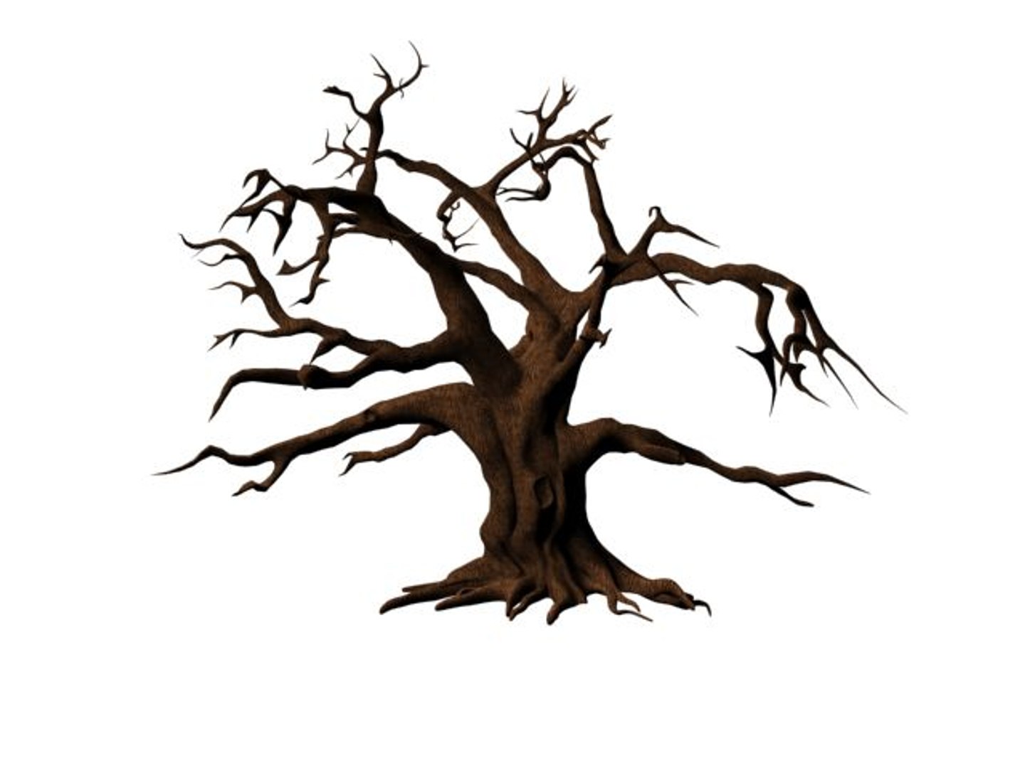 Evil Old Tree 3d Max