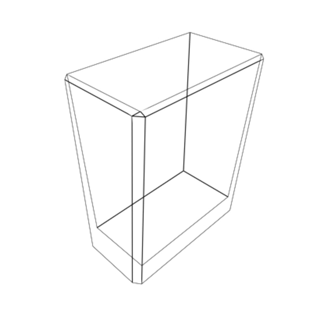 Waste Basket 3d Model