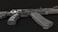 3D AK-205 Assault Rifle Kalashnikov 200 Series
