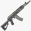 3D AK-205 Assault Rifle Kalashnikov 200 Series