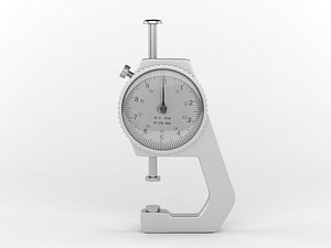 3D thickness gauge measure tester