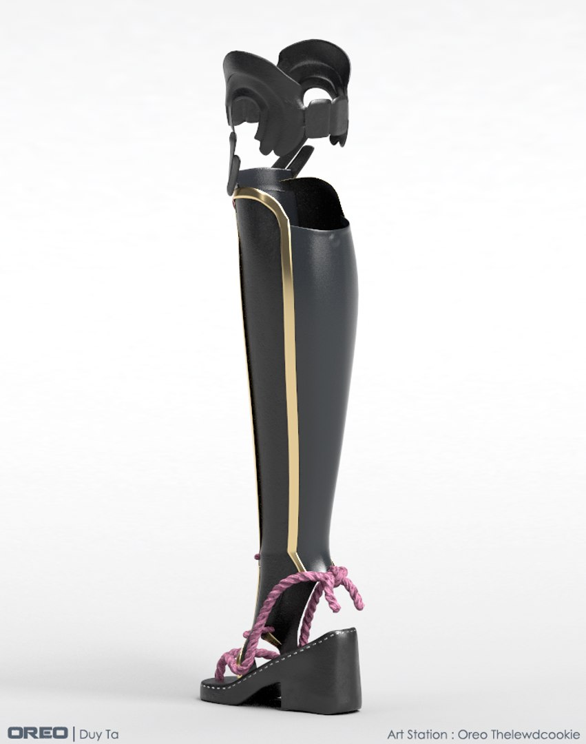 Raiko S Boot Model - TurboSquid 1370133