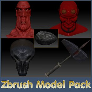 zbrush pack 3d 3ds