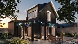 Small Black House