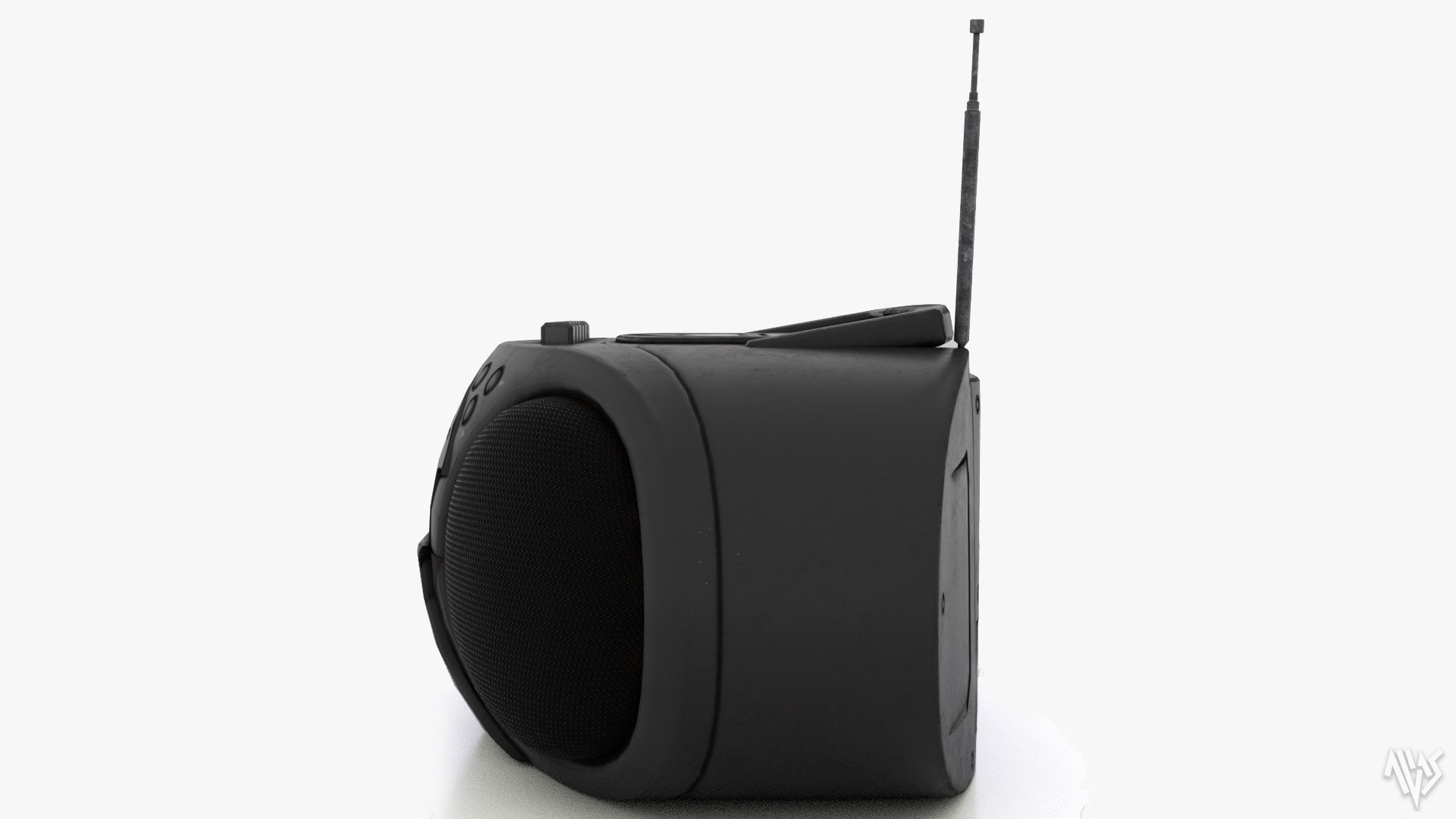 3D Model Mini Compo CD Player - TurboSquid 2300749