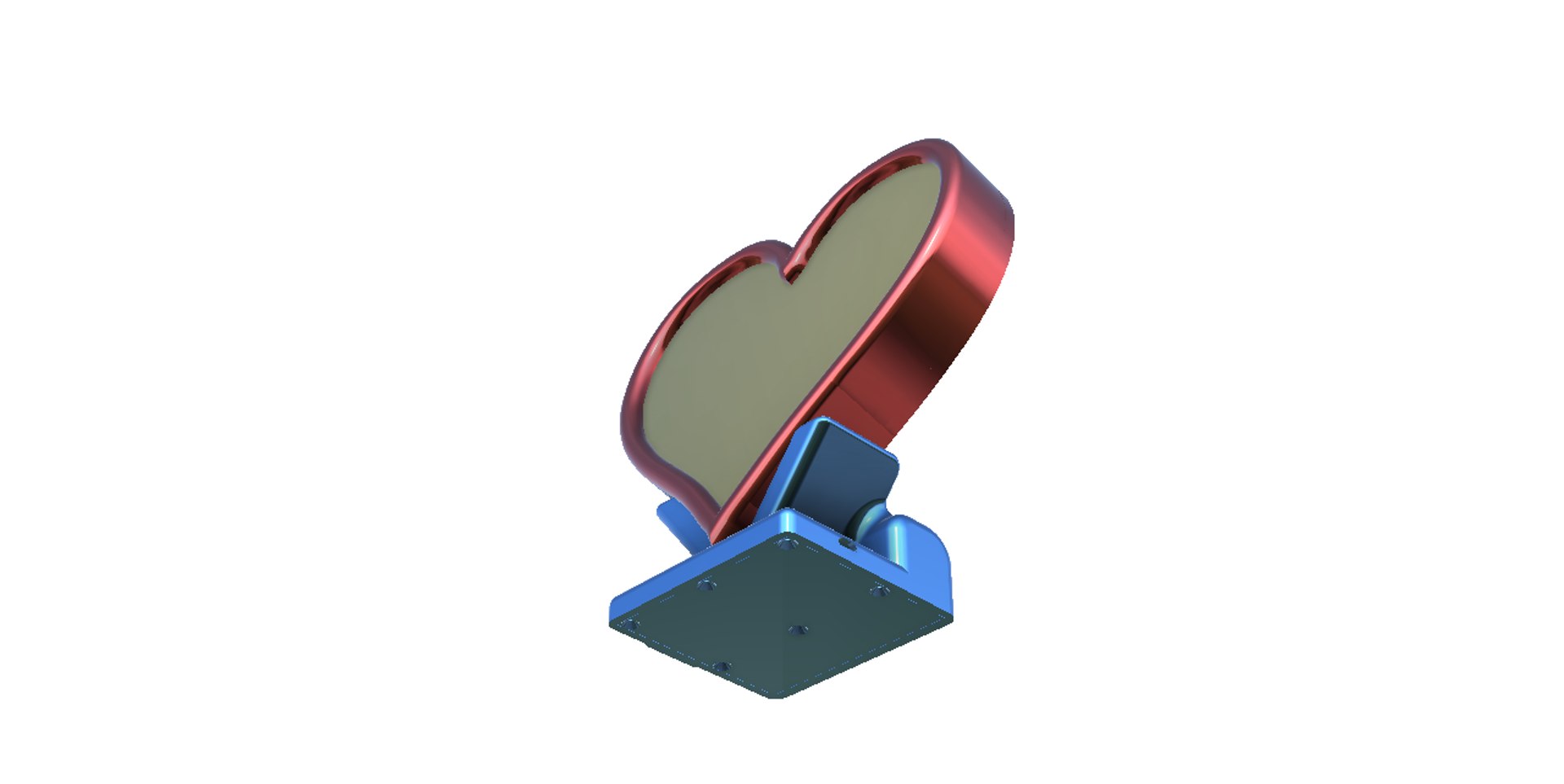 LOVE HEART FRAME Model - TurboSquid 1971074