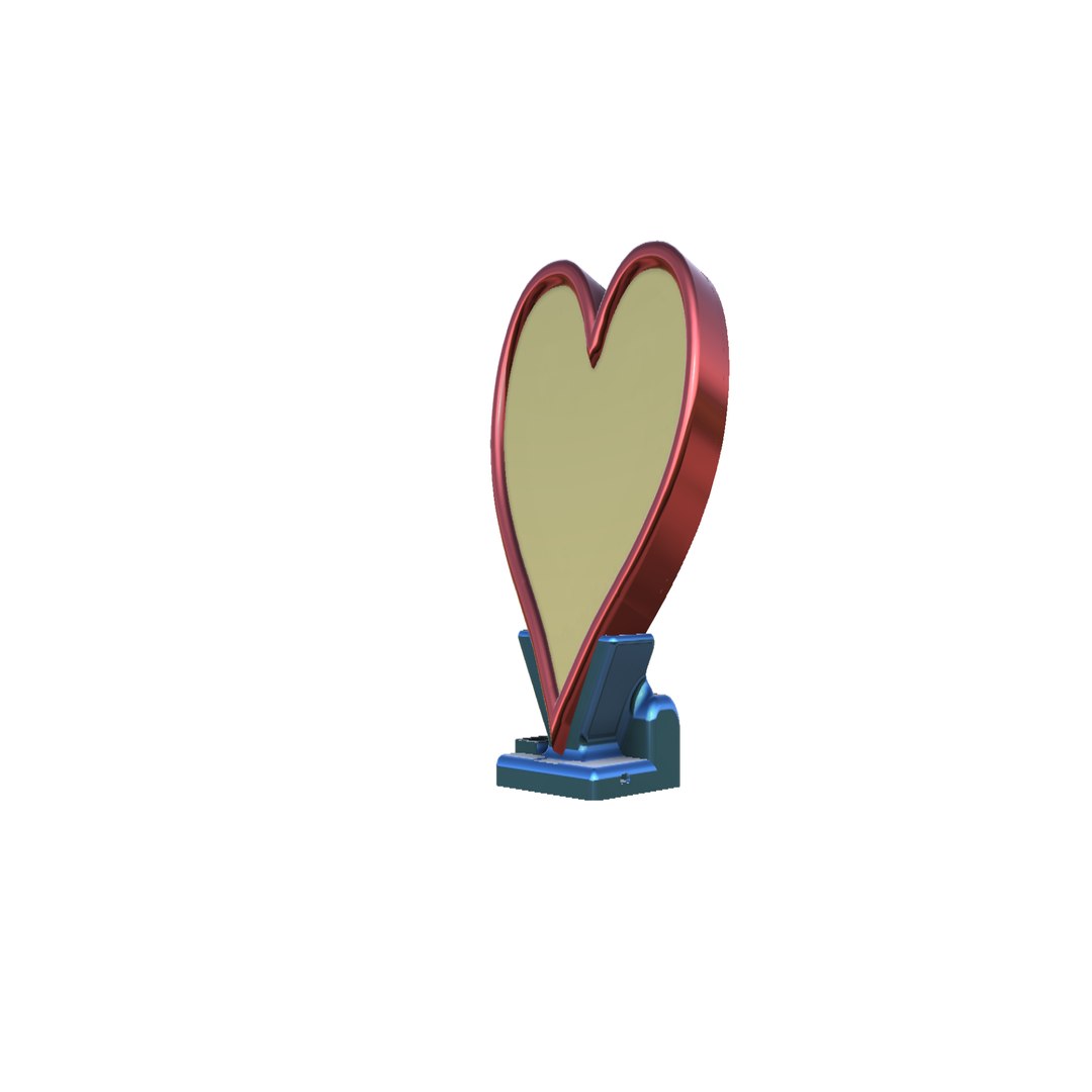 LOVE HEART FRAME Model - TurboSquid 1971074