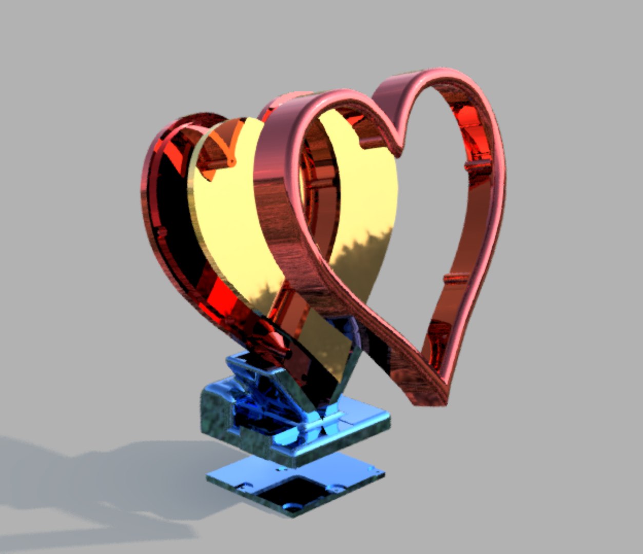 LOVE HEART FRAME Model - TurboSquid 1971074