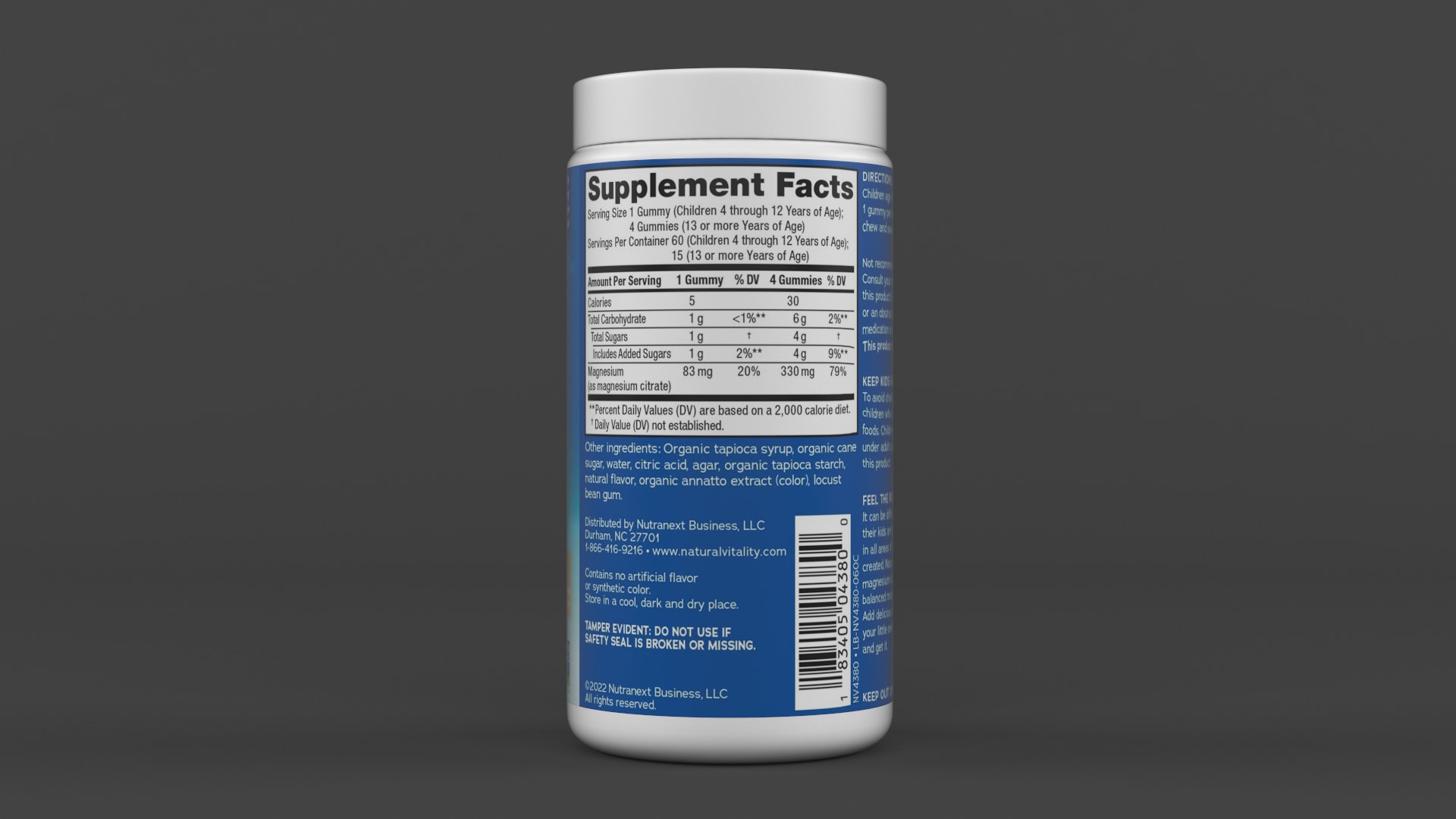 Magnesium Supplement 3D - TurboSquid 2088804