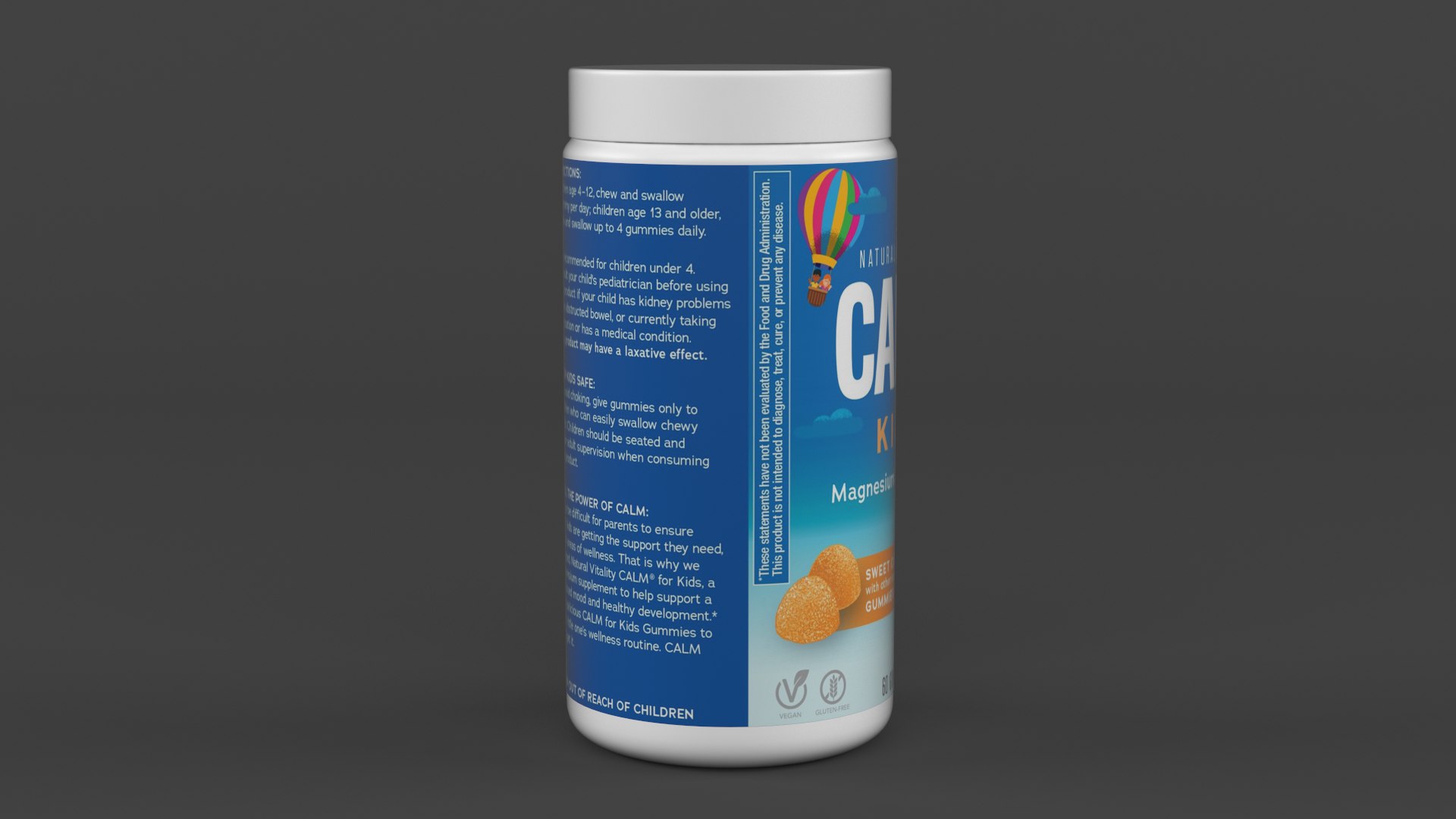 Magnesium Supplement 3D - TurboSquid 2088804