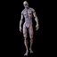 rigged zombie mutant 3D model