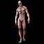 rigged zombie mutant 3D model